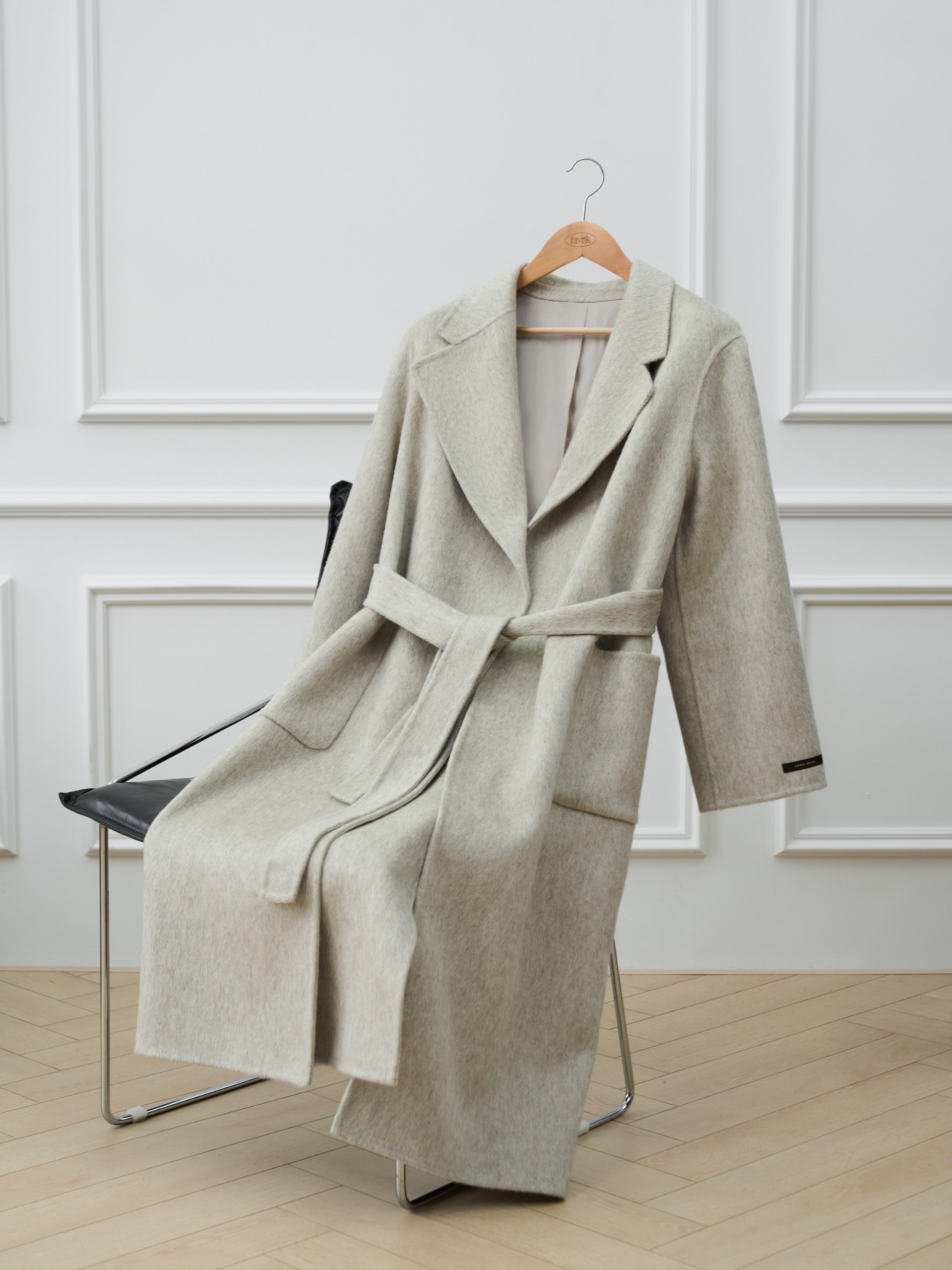 FW26] Alpaca Classic Handmade Coat | Favrik