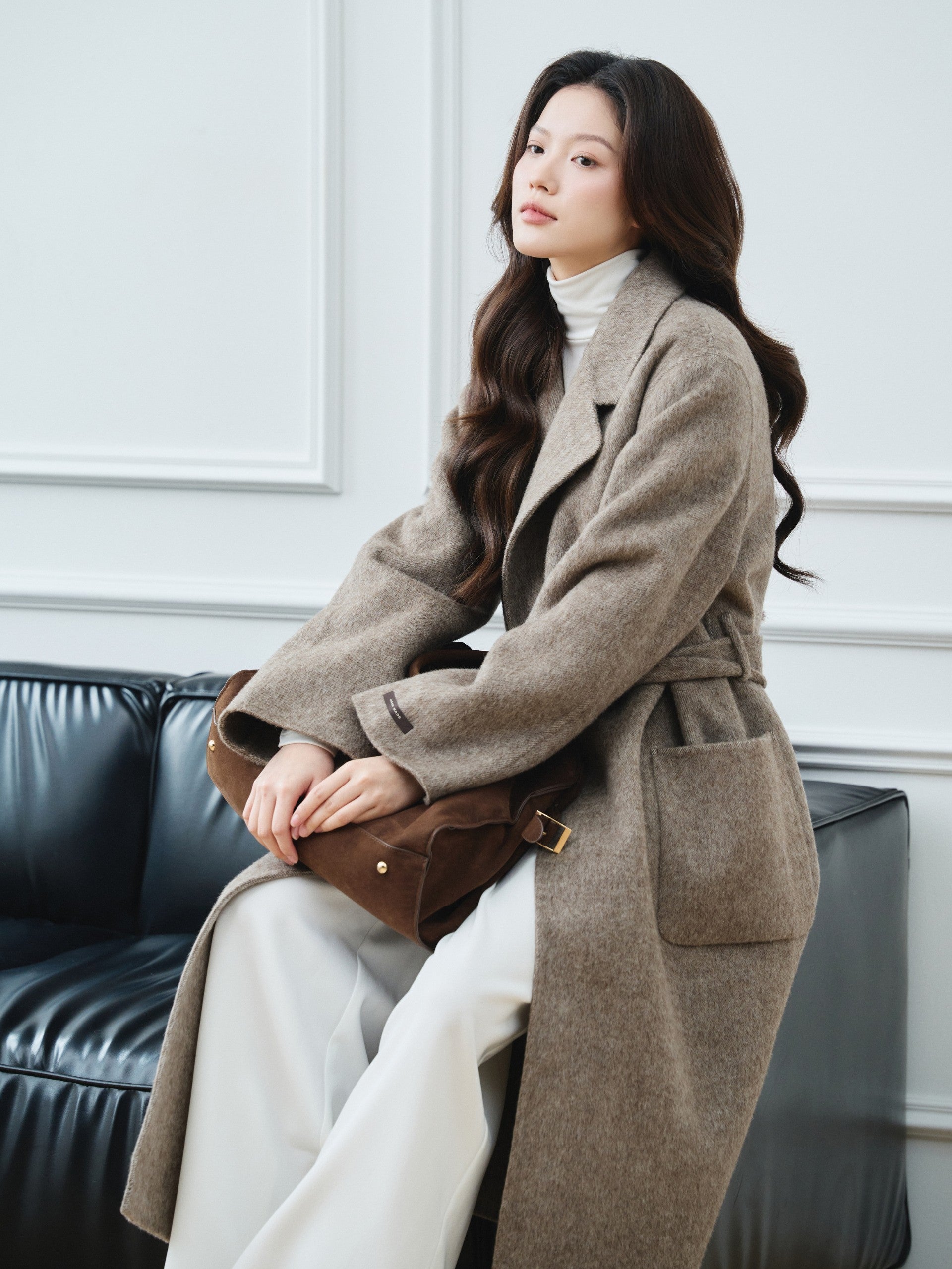 FW26] Alpaca Classic Handmade Coat | Favrik